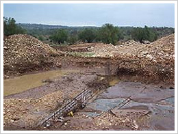Damage to a Barrier Fence